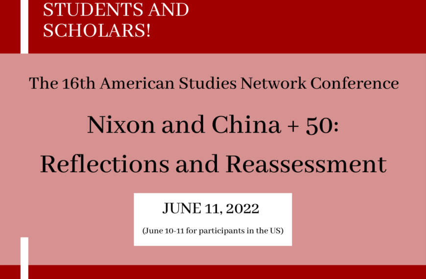 Nixon and China + 50 Webinar Series