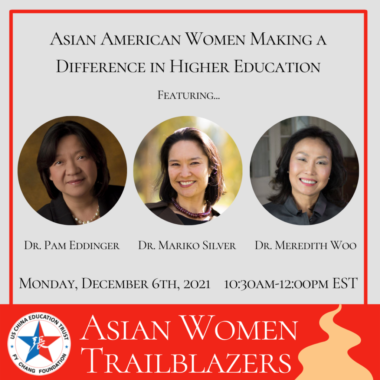 Asian Women Trailblazers Series – US-China Education Trust