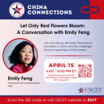 China Connections – Let Only Red Flowers Bloom: A Conversation with Emily Feng