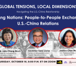 Join Webinar – Bridging Nations: People-to-People Exchange in U.S.-China Relations